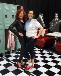 Ginger Gray & Melissa Vance at "Shake, Rattle, & Roll"